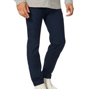 Lululemon Commission Pant Classic Qwick Chino Nautical Navy Men's Sz 36 x 33 EUC